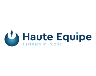 Logo Haute Equipe Partners in Public